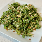 hail to the kale salad plated