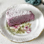 raw blueberry cheesecake