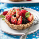 rustic fruit tart