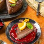 orange chocolate mousse torte