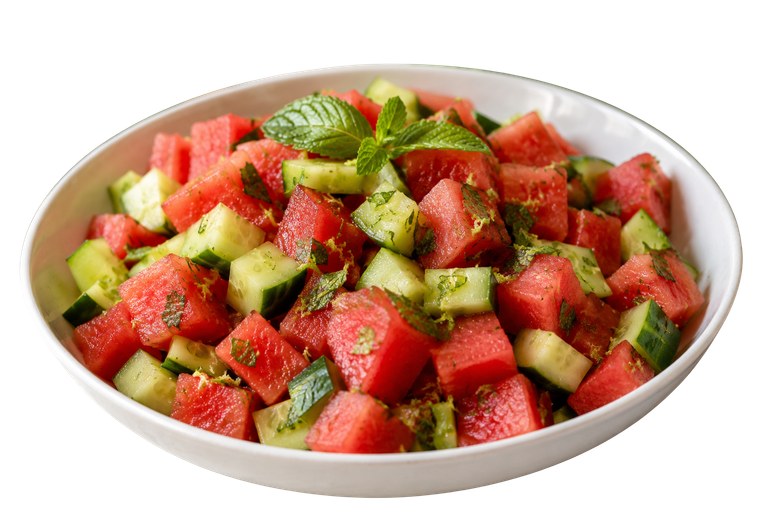 omg watermelon salad